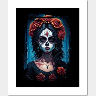 La Calavera de la Catrina Posters and Art